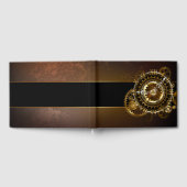 Steampunk clock gästebuch (Voll)