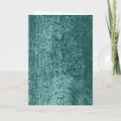 Steampunk Clock & Gears Birthday Karte (Rückseite)