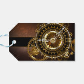 Steampunk clock geschenkanhänger (Rückseite Horizontal)