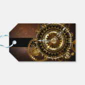 Steampunk clock geschenkanhänger (Rückseite Horizontal)