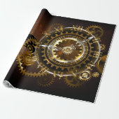 Steampunk clock geschenkpapier (Ungerollt)