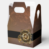 Steampunk clock geschenkschachtel (Geöffnet)