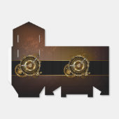 Steampunk clock geschenkschachtel (Ungefaltet)