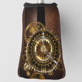 Steampunk clock golf headcover (Rotieren 90)