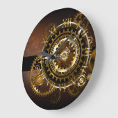 Steampunk clock große wanduhr (Winkel)