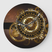 Steampunk clock große wanduhr (Vorderseite)