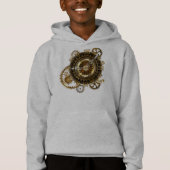 Steampunk clock hoodie (Vorderseite)