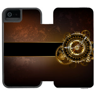Steampunk clock incipio watson™ iPhone 5 geldbörsen hülle