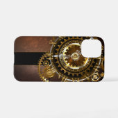 Steampunk clock iPhone hülle (Rückseite (Horizontal))