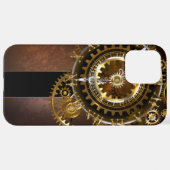 Steampunk clock iPhone hülle (Hinten horizontal)