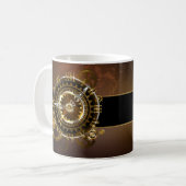 Steampunk clock kaffeetasse (Vorderseite Links)