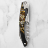 Steampunk clock kellnermesser (Rückseite)