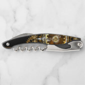 Steampunk clock kellnermesser (Rückseite)