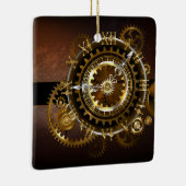Steampunk clock keramikornament (Rechts)