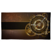 Steampunk clock kissenbezug (Vorderseite-Links)