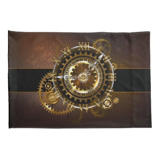 Steampunk clock kissenbezug (Rückseite-Rechts)