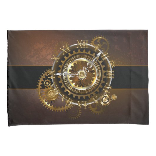 Steampunk clock kissenbezug (Vorderseite-Rechts)