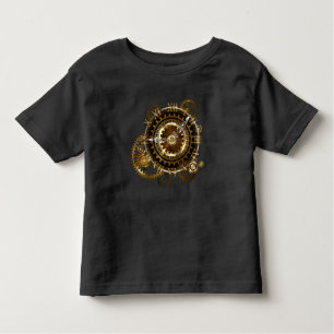 Steampunk clock kleinkind t-shirt