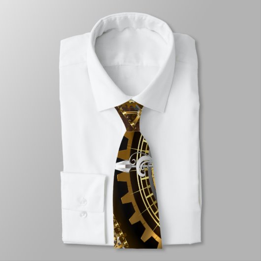 Steampunk clock krawatte (Gebunden)