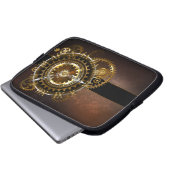 Steampunk clock laptopschutzhülle (Vorne Knopf)