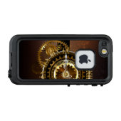 Steampunk clock LifeProof iPhone hülle (Rückseite (Horizontal))