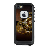 Steampunk clock LifeProof iPhone hülle (Rückseite)
