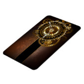 Steampunk clock magnet (Linke Seite)