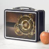 Steampunk clock metall brotdose (Beispiel)