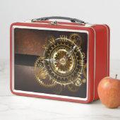 Steampunk clock metall brotdose (Beispiel)