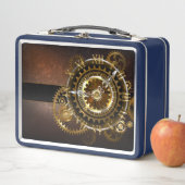 Steampunk clock metall brotdose (Beispiel)