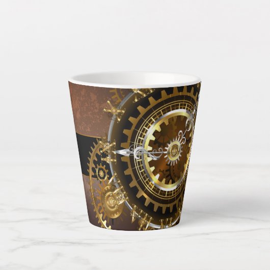 Steampunk clock milchtasse (Vorderseite)