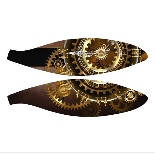 Steampunk clock mini basketball (Panele)