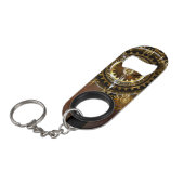 Steampunk clock mini flaschenöffner (Vorderseite Schrägansicht)