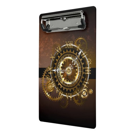 Steampunk clock mini klemmbrett (Gewinkelt2)