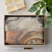 Steampunk Clock | Monarch | VIKTORIANISCH | Brille Seidenpapier (Geschenk)