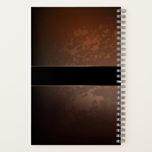 Steampunk clock notizblock (Rückseite)