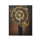 Steampunk clock notizblock (Rotiert)