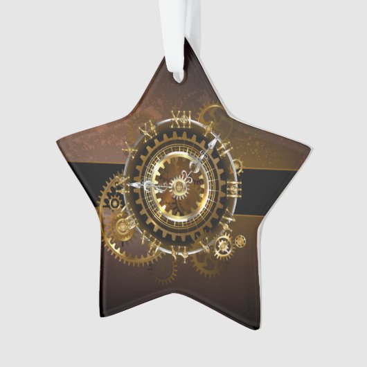 Steampunk clock ornament (Vorderseite)