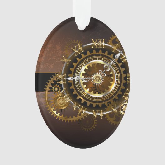 Steampunk clock ornament (Vorderseite)