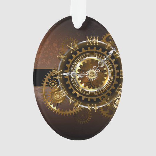 Steampunk clock ornament (Rückseite)