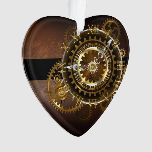 Steampunk clock ornament (Vorderseite)