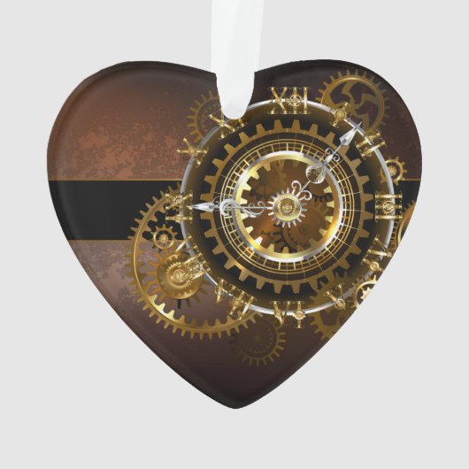 Steampunk clock ornament (Rückseite)