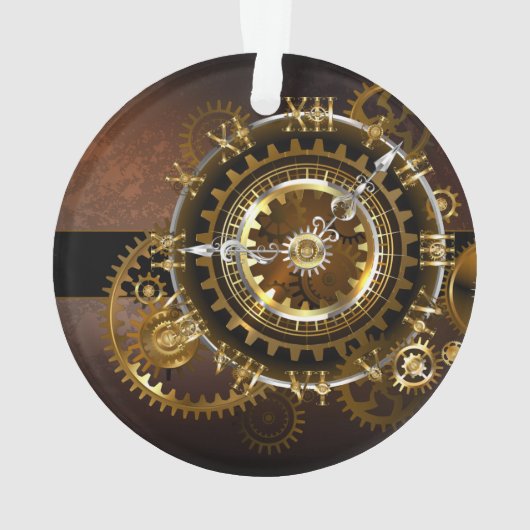Steampunk clock ornament (Rückseite)