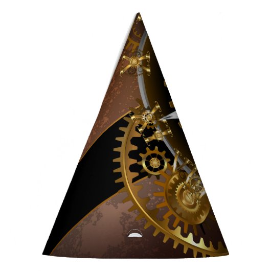 Steampunk clock partyhütchen (Links)