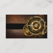 Steampunk clock platzkarte (Vorderseite)