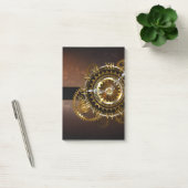 Steampunk clock post-it klebezettel (Büro)