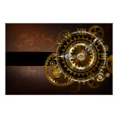 Steampunk clock poster (Vorderseite)