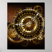Steampunk clock poster (Vorne)