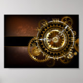 Steampunk clock poster (Vorne)
