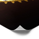 Steampunk clock poster (Ecke)